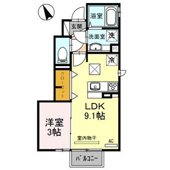 間取図 サンコート山水