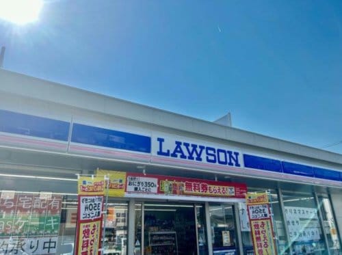 ローソン 飾磨蓼野店(コンビニ)まで491m サンコート山水