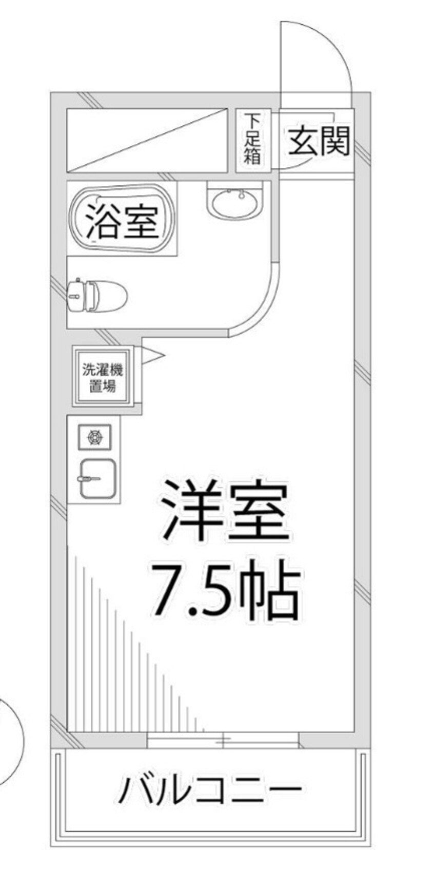 間取図 ラ・パルフェ・ド・アフェール