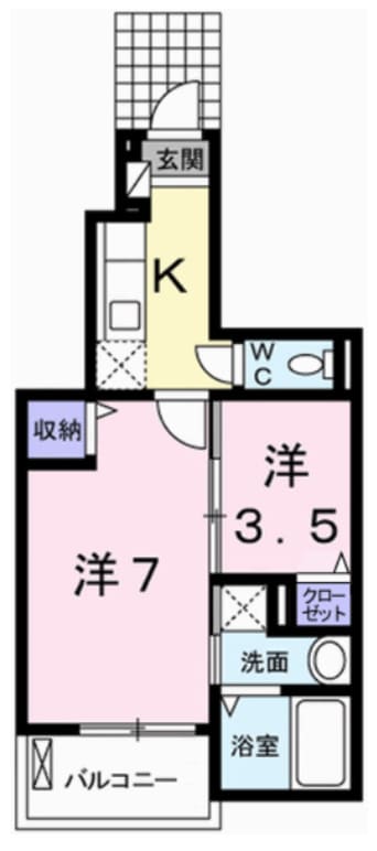間取図 サンリッチB