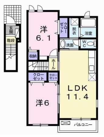 間取図 ジークフリーデンⅡ