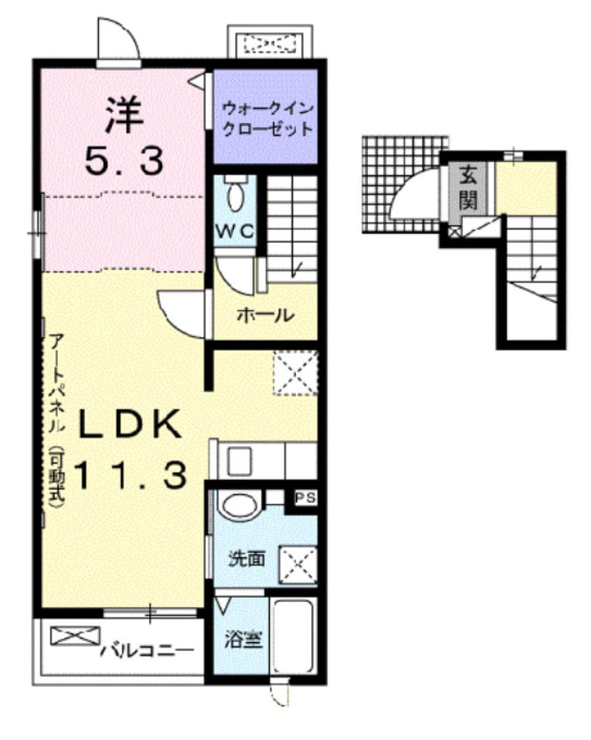 間取図 グリュック