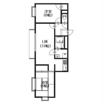 間取図 スクエアメゾン姫路城前