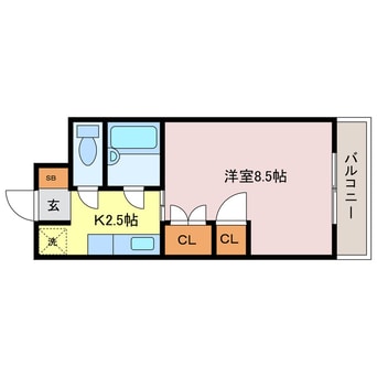 間取図 オーキッドコート