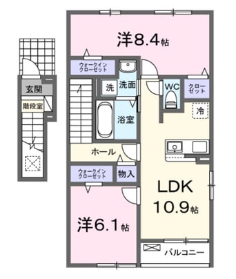 間取図 シャイニースカイ