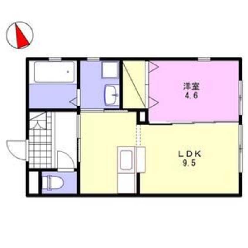 間取図 コンフォート玉地Ⅱ