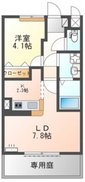 エトワールシャトーの間取図