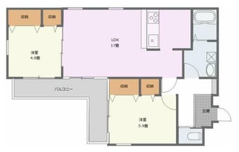 間取図 メゾンコンフォール