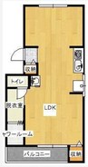 コーポ宮之本 1Rの間取り