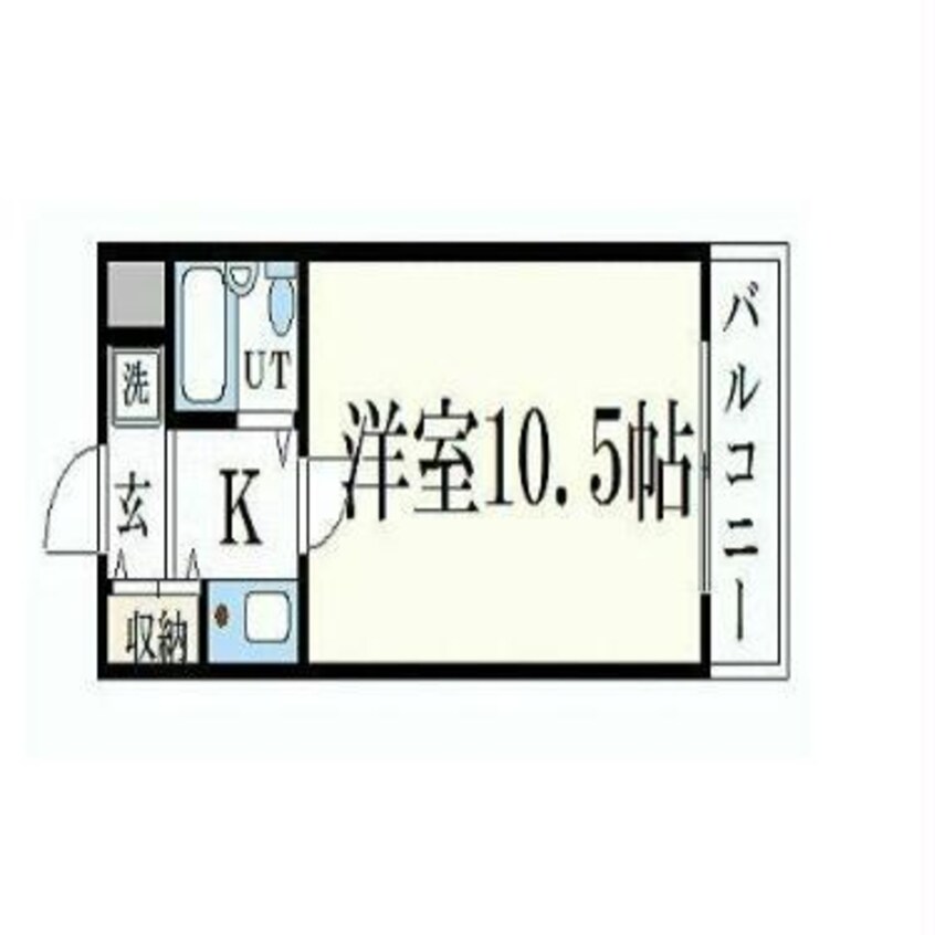 間取図 ダイアパレス姫路大手前通西