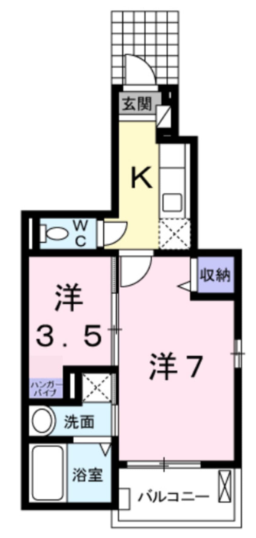 間取図 アマルフィ36
