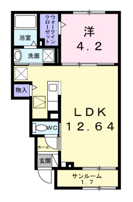 間取り図 ルニⅤ