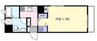 フェリーチェ姫路駅前 1Kの間取り