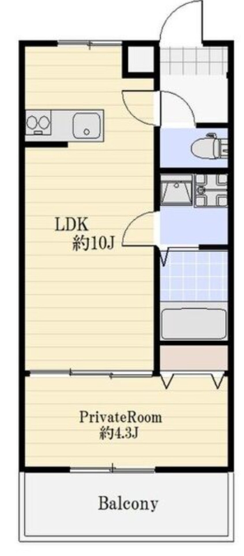 間取図 シェリル加古川