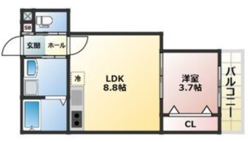 間取図 ALEGRIA姫路京口