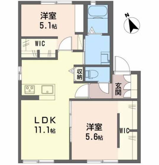 間取り図 フォーレス御立東