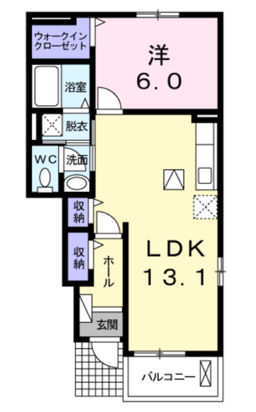 間取図 フリーデ・Ｋ