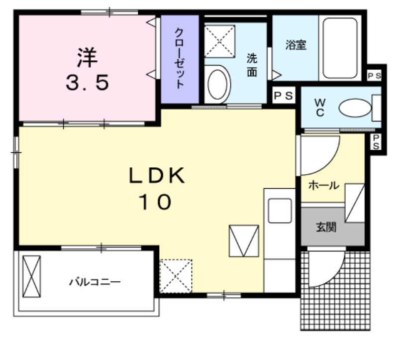 間取り図 エレガンス・ベル
