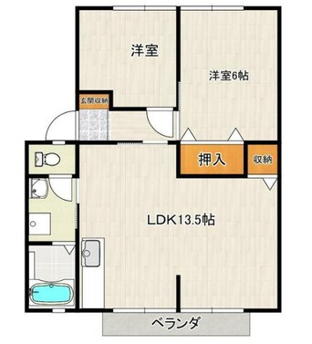 間取図 バンブーヒル