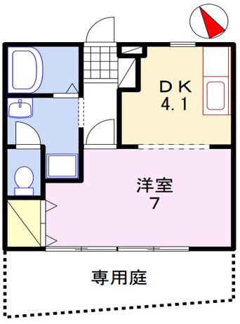 間取図 ベガ山崎