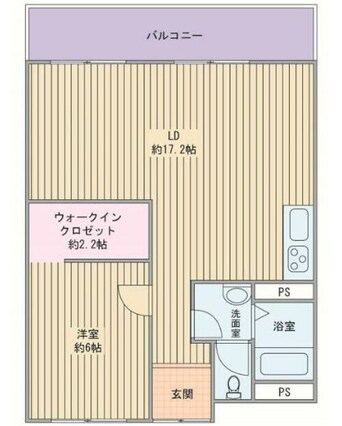 間取図 ビラ土山