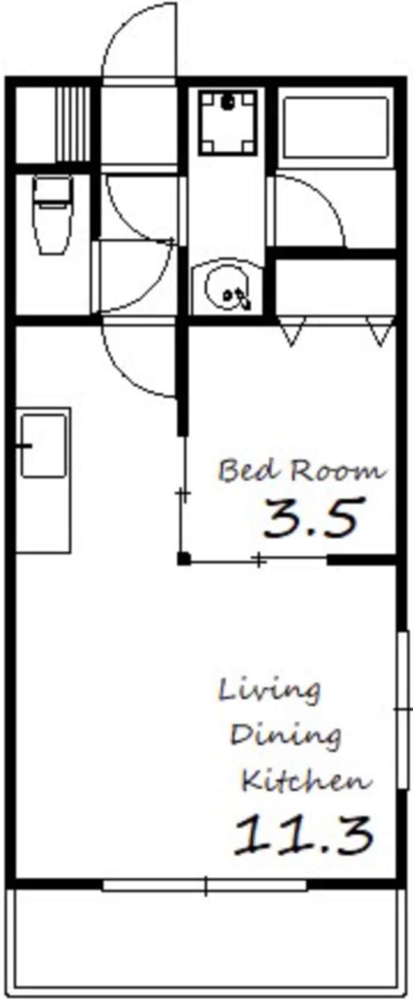 間取図 グランピア姫路