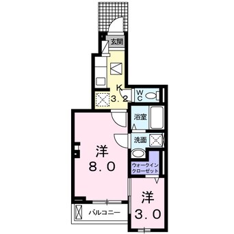 間取図 カサ・ヴィアーレⅡ
