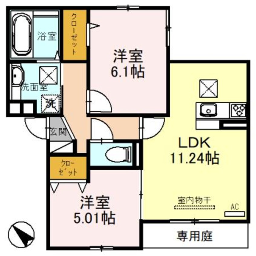 間取図 ビエネスタル