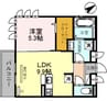St.Island Ⅰ 1LDKの間取り