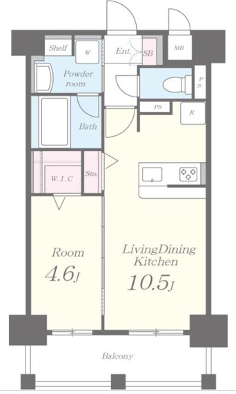 間取図 CONCERT OGYU