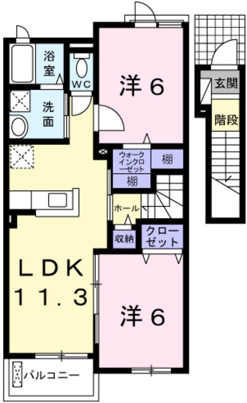 間取図 アルモニー