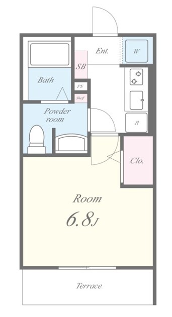 間取図 ハンプデンコート