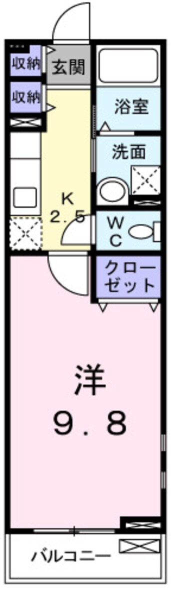 間取図 アウローラ市川
