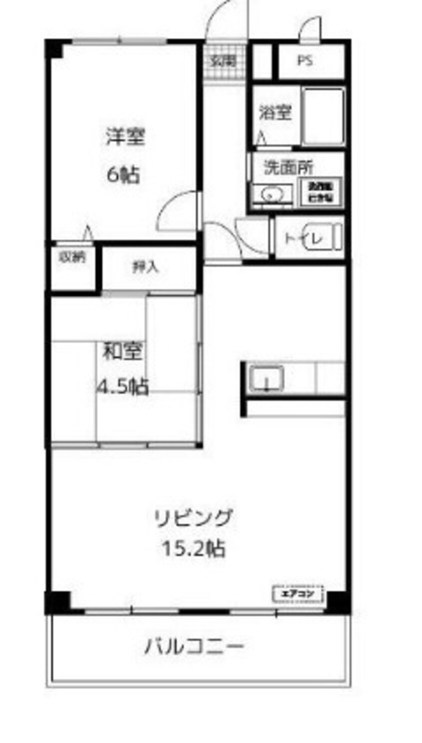 間取図 スタットニューヘン英賀保
