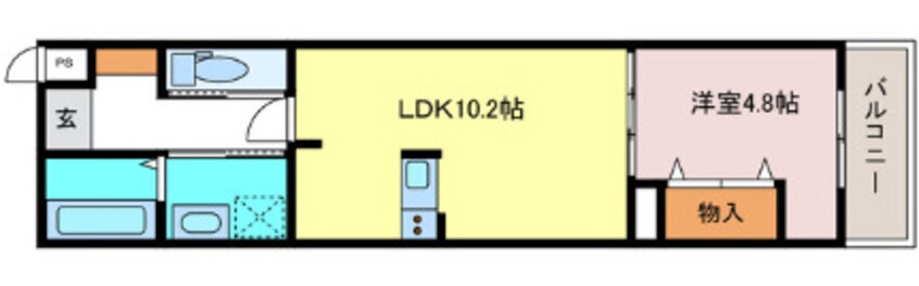 間取図 メゾンコンフォール