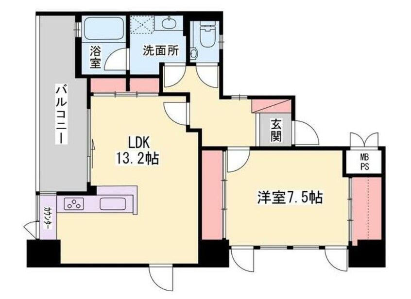 間取図 マロン・ド・ヴィラ