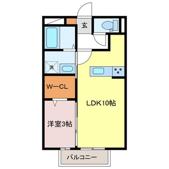 間取図 セリバテール荒川