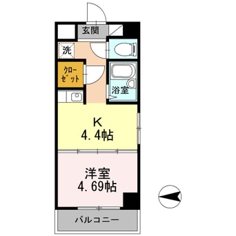 間取図 土井ハイツ北条口