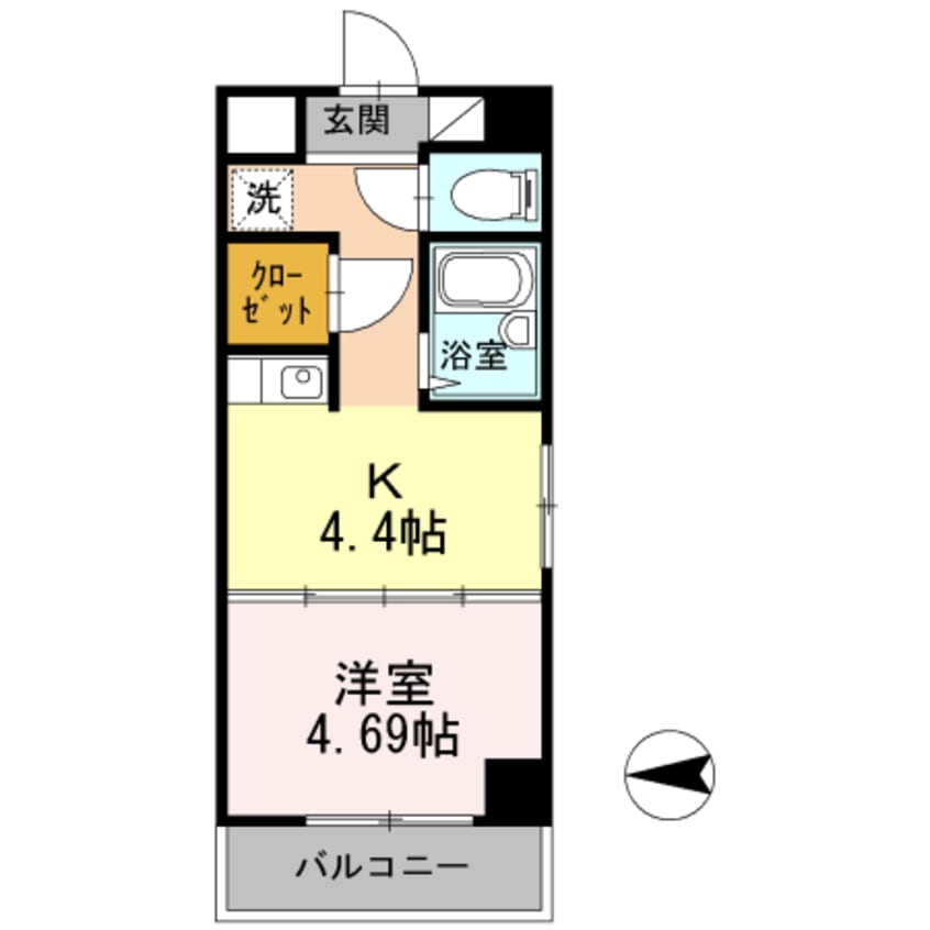 間取図 土井ハイツ北条口