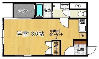 間取図 ソレイユ平野