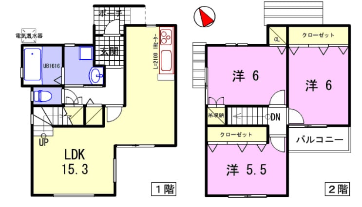 間取り図 ヴィレッジ陽光