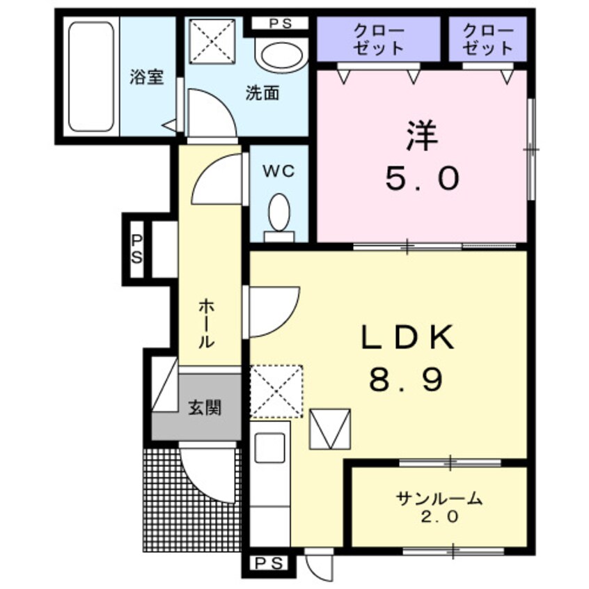 間取図 マジェスティⅡ
