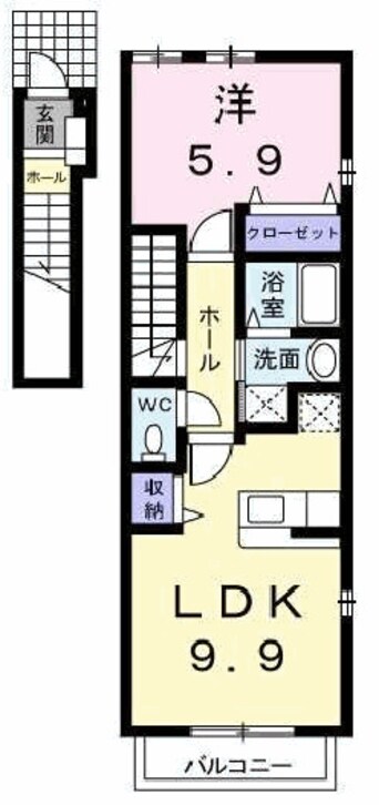 間取図 パインハースト E