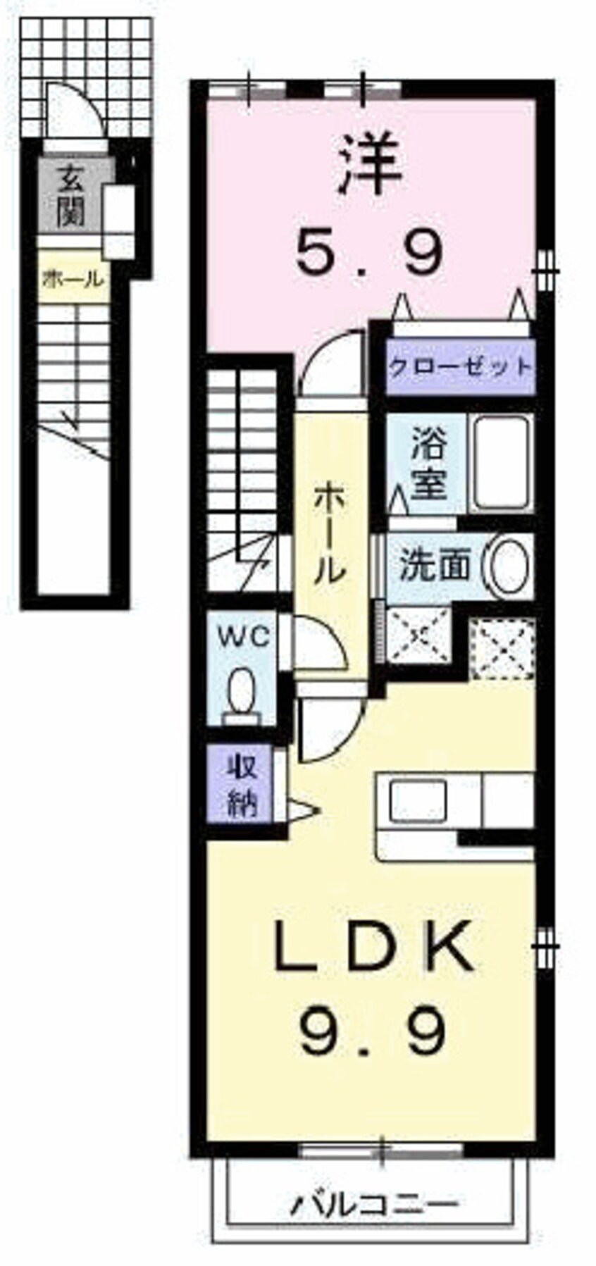 間取図 パインハースト E