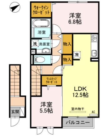 間取図 サンヴェルデ中地南