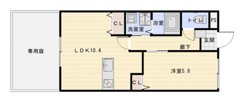 間取図 プリステラ