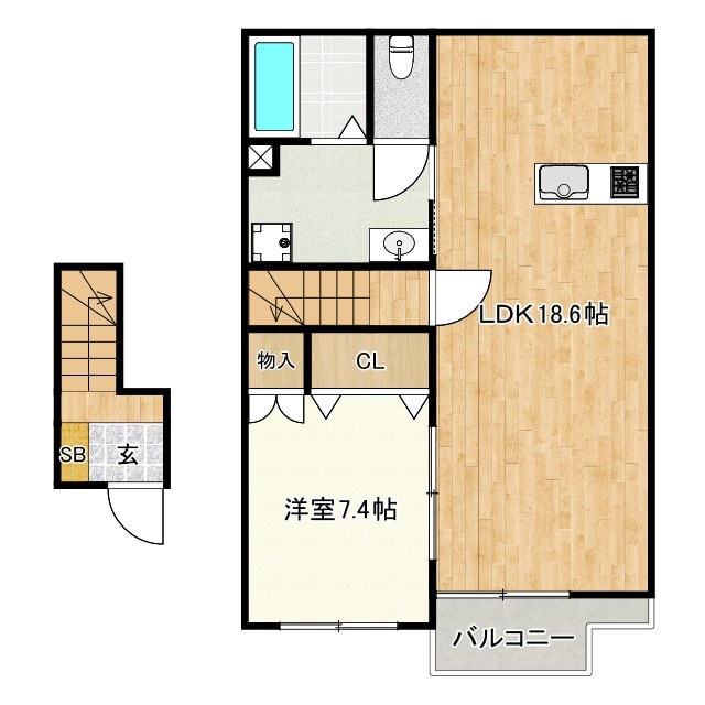 間取り図 minato　terrace飾磨