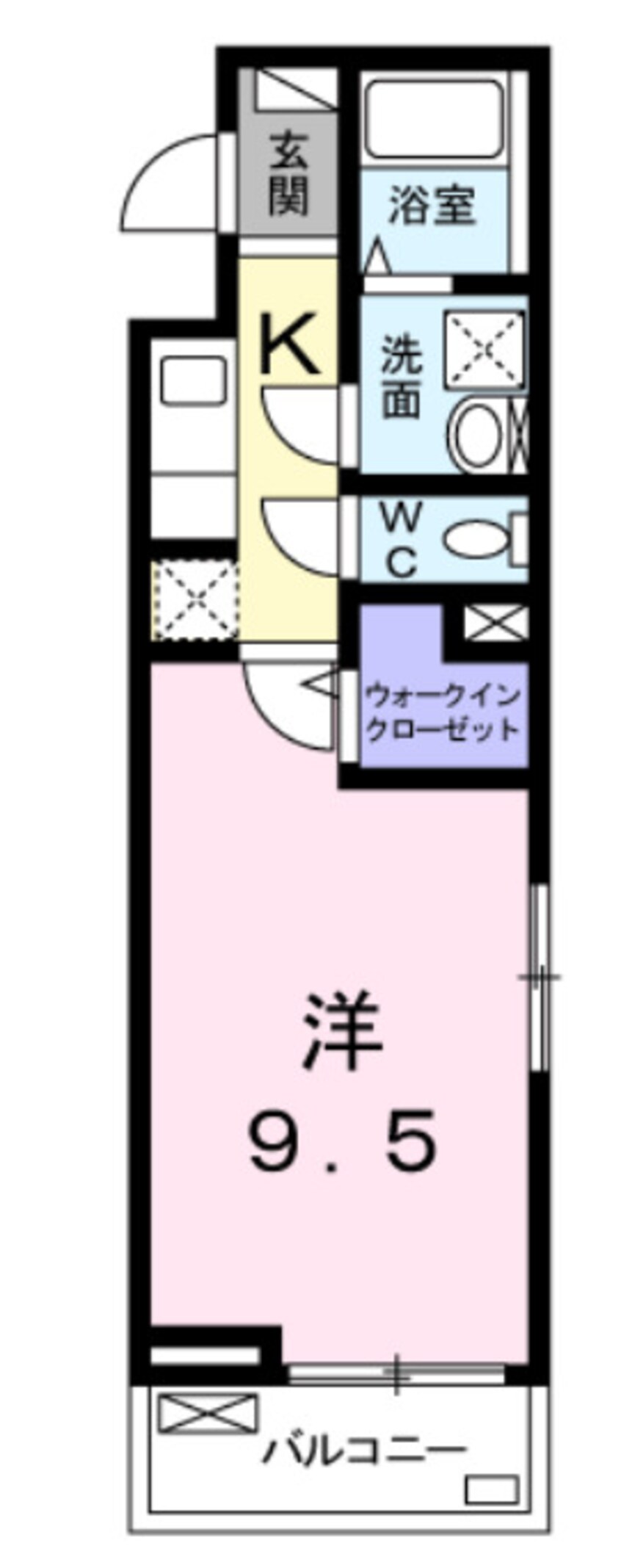 間取図 ノース・ロワイヤル