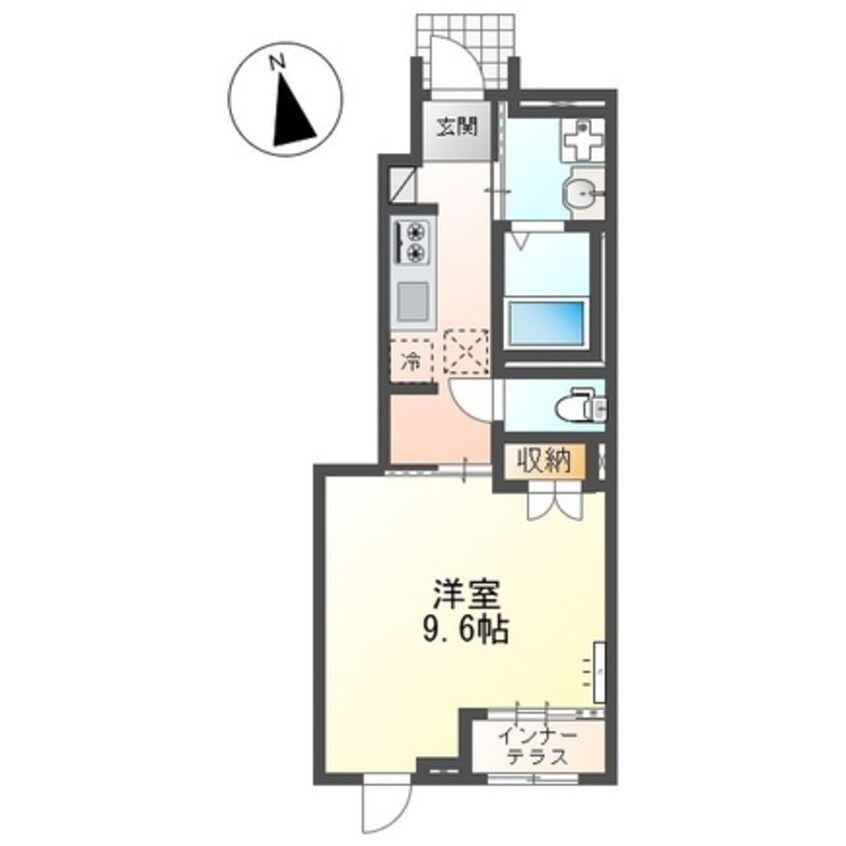 間取図 クローバーエイト