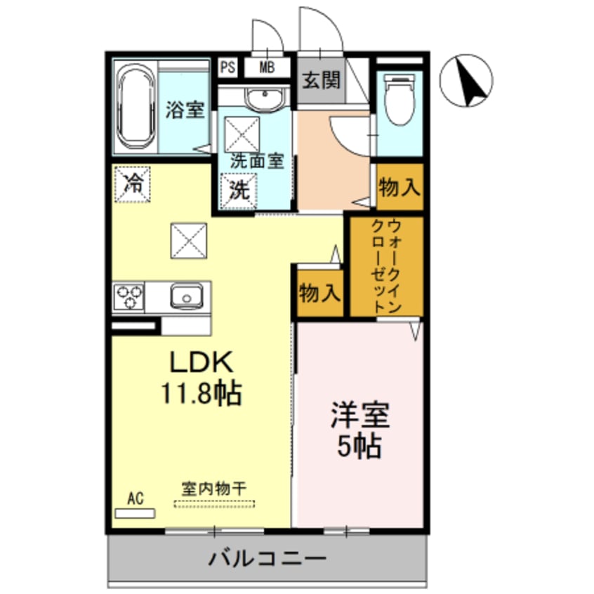 間取図 THE RESIDENCE 姫路神屋町 